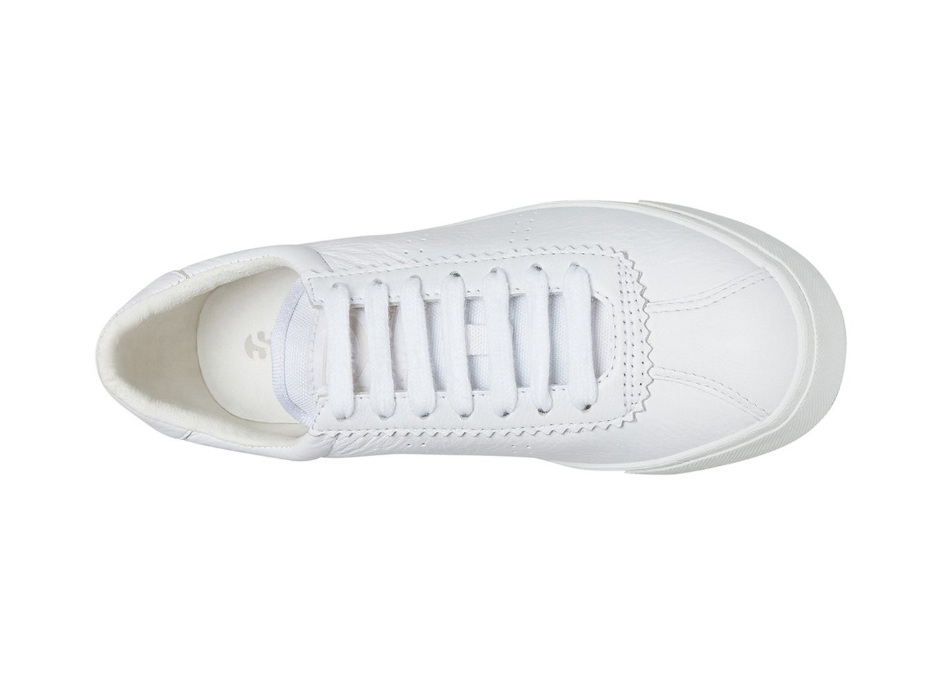 Tenis Feminino Branco - Superga 2843 Club S Full Comfort Couro - SXAVH-1736